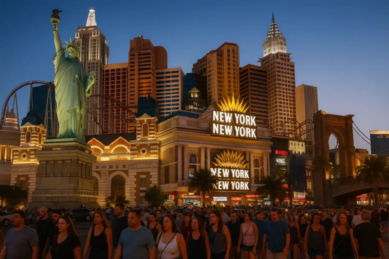 знакомство с New York-New York Casino