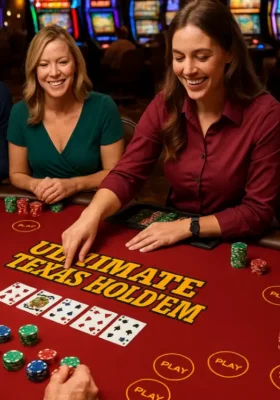 Ultimate Texas Hold’em и другие новинки настольных игр в реальных казино Лас Вегаса